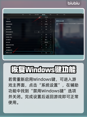 🎮解限机Win键失灵？秒变手残党！💥截图3