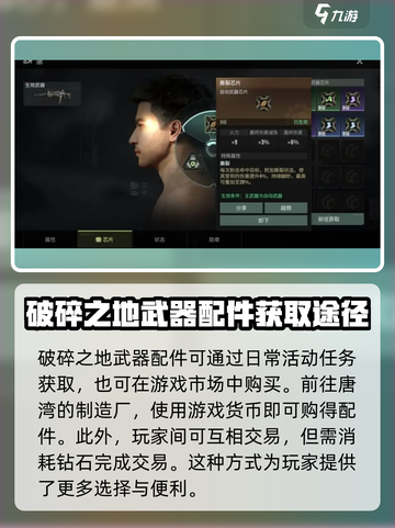 破碎之地武器配件在哪买介绍截图2