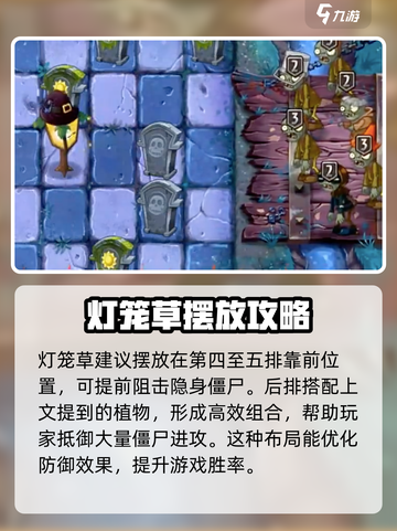 植物大战僵尸杂交版🔥灯笼使用攻略来啦！截图4