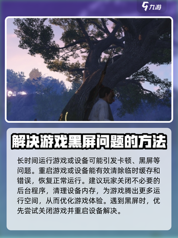 燕云十六声黑屏怎么办介绍截图2