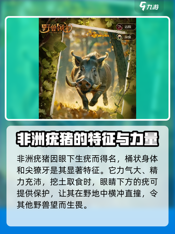 野兽领主新世界非洲疣猪怎么样介绍截图2