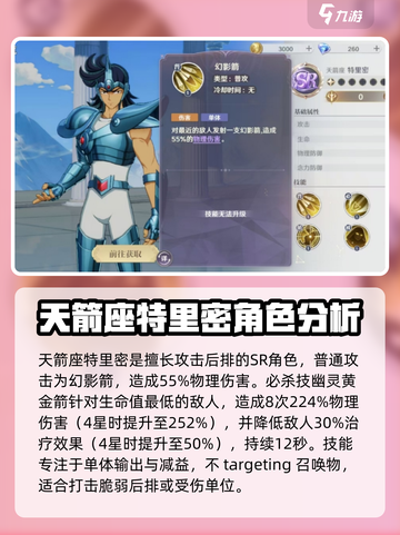 圣斗士星矢重生2特里密如何介绍截图2