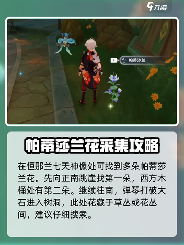 原神玩家必看！帕蒂莎兰采集位置大公开🔥截图4