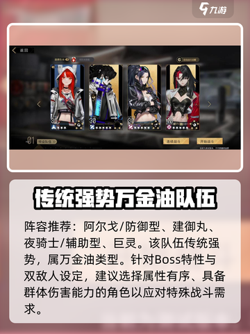 非匿名指令🔥悬赏报酬通关阵容攻略来啦！截图3