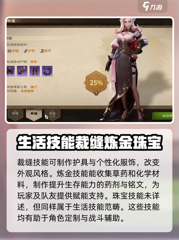 塔瑞斯世界🔥生活技能选什么？必看攻略！截图3