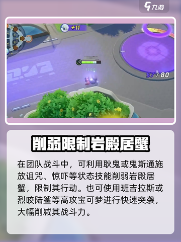 《宝可梦大集结》岩殿居蟹打法🔥巨蟹克星✨截图4