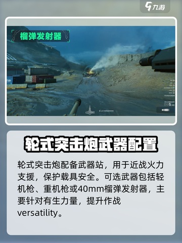 三角洲行动🔥轮式突击炮载具全面解析🚀截图3