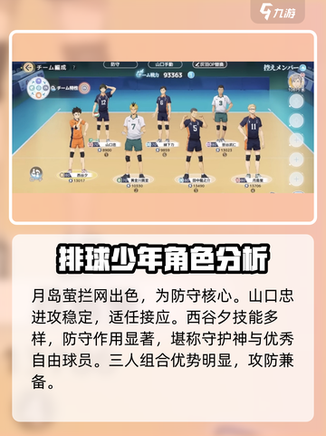 排球少年手游🔥阵容搭配秘籍，助你称霸赛场！💥截图3