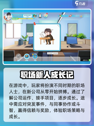 职场浮生记🔥公测时间曝光！游戏特色抢先看 Gameplay截图3