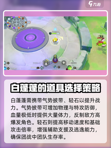 宝可梦大集结白蓬蓬持有物怎么选介绍截图3