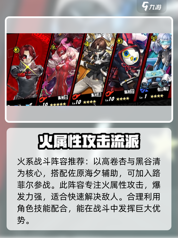 女神异闻录夜幕魅影新手阵容搭配推荐介绍截图4
