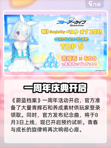 《蔚蓝档案一周年庆典开启！🎮》截图4