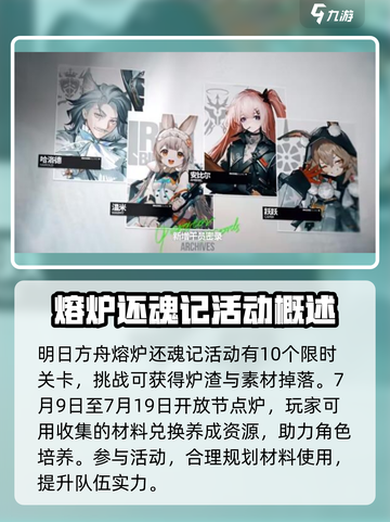明日方舟🔥熔炉还魂记活动内容大揭秘！不容错过的限定活动🎉截图2