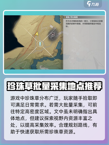 鸣潮💎珍珠草作用及收集攻略，玩家必看！截图3