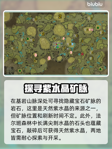 夜族崛起💥天然紫水晶获取攻略💎截图2