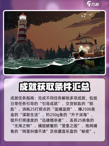 渔帆暗涌成就大全💥，手游玩家必看！🎉截图3