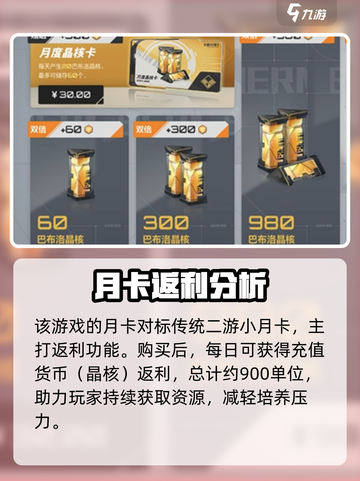 卡拉彼丘月卡值得买吗介绍截图2