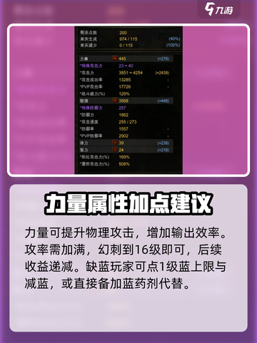 奇迹MU🔥敏骑加点攻略，战士巅峰统治！截图4