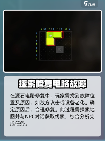 明日方舟终末地源石电路修复过程介绍截图2
