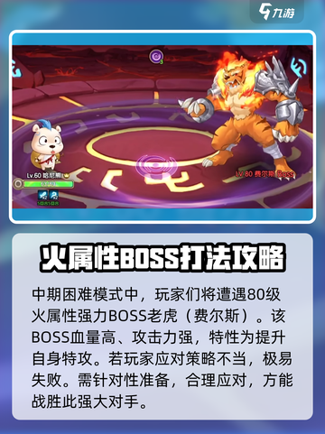 西普大陆手游老虎困难模式怎么打介绍截图2