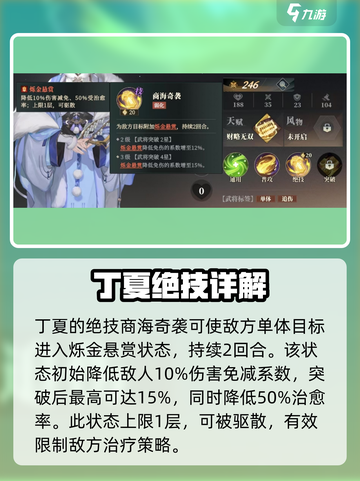 三国志幻想大陆2枭之歌丁夏强不强介绍截图3