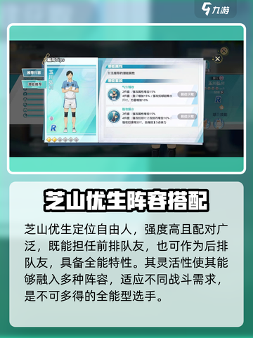 排球少年手游🔥芝山优生强度测评来啦！截图2