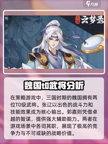 三国云梦录t0武将有哪些介绍截图2