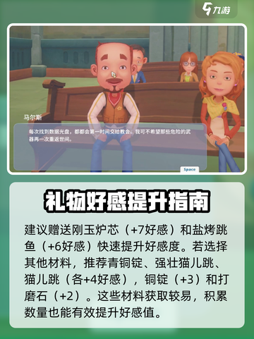 《波西亚时光》马尔斯送礼攻略💥🎁截图3