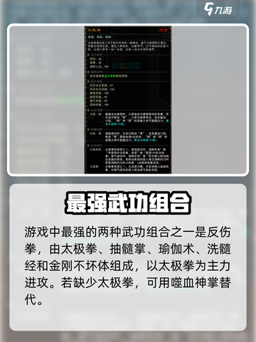 《我来自江湖》最强武功组合🔥必看！💥截图2