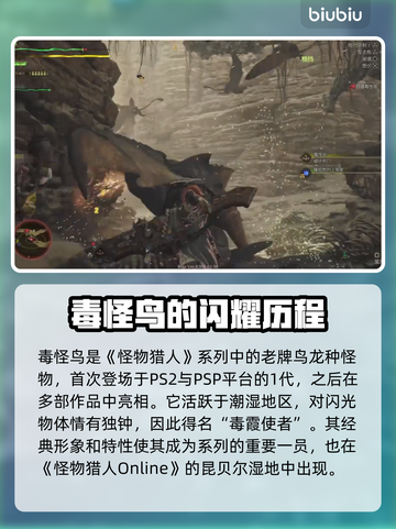 怪物猎人荒野毒怪鸟🔥打法技巧与技能解析截图2