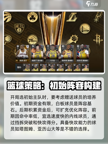 美职篮全明星阵容怎么选介绍截图2