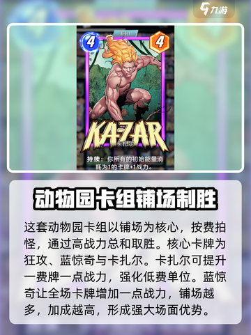 漫威终极逆转动物园卡组🔥超强搭配让你轻松取胜！截图2