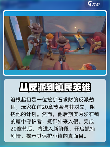 沙石镇时光💥洛根解锁攻略来啦！快收藏✔截图2