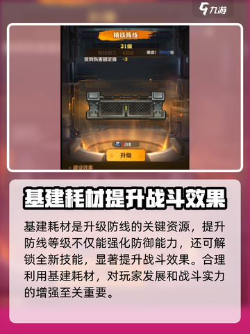 向僵尸开炮基建耗材有什么用介绍截图2