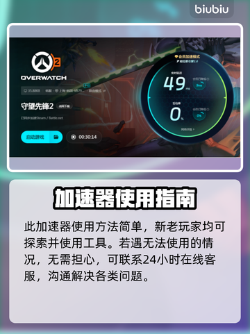 守望先锋卡顿?用这个加速器立马流畅❗🎮截图5