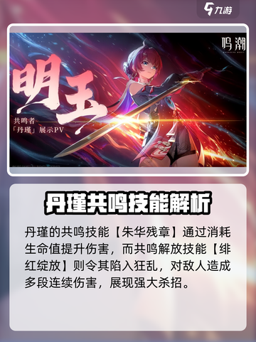 《鸣潮》丹瑾技能曝光！💥强度逆天？截图3