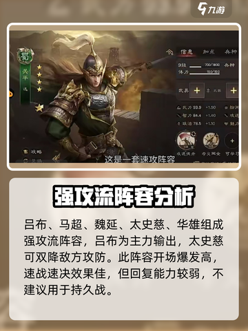 三国群英传鸿鹄霸业🔥最强阵容搭配攻略🎉截图4