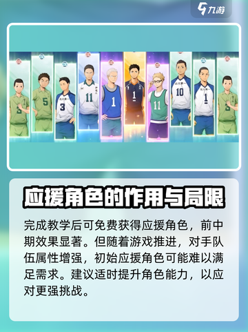 排球少年手游应援角色获取🔥超详细攻略来了！截图3