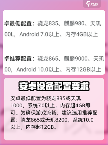 剑灵2手游配置要求一览介绍截图2