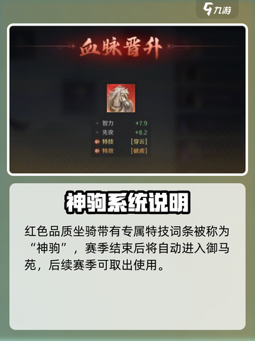 三国谋定天下御马苑有什么用介绍截图2