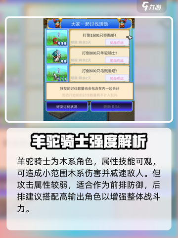 大航海探险物语🔥羊驼骑士强度分析来啦！截图3