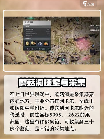 七日世界蘑菇洞在哪介绍截图2