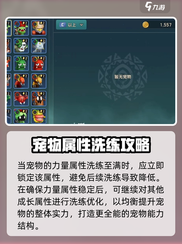 魔力宝贝复兴版🔥宠物洗练终极攻略来了！截图3
