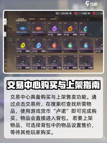 星痕共鸣交易中心攻略介绍截图2