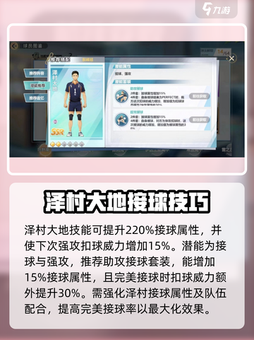 排球少年手游泽村大地怎么样介绍截图4