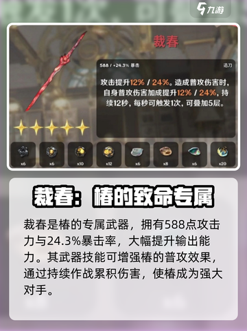 鸣潮🔥椿的武器类型大揭秘！玩家必看💡截图2