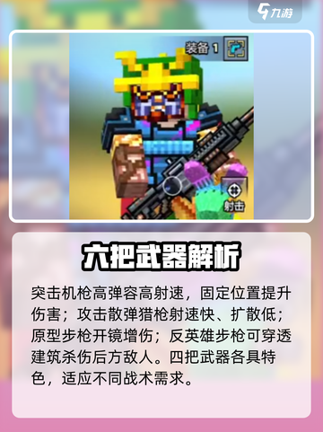 🎮像素射击全武器曝光！🔥截图3
