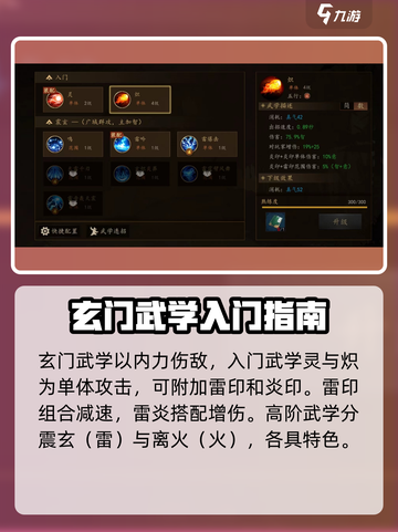 剑中玄门🔥技能强度分析，玩转游戏必备！截图2