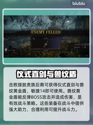 艾尔登法环🔥黑夜君临接肢贵族后裔打法揭秘！💥截图4