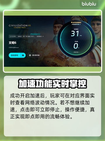 🎮文明6延迟救星！加速器下载全攻略🔥截图6